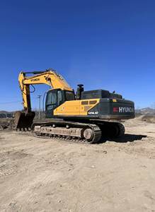 Excavadora Usada Hyundai R485LVS 485 de 48 Toneladas con Núcleo para Construcción Pesada Robex 485 480lc-9 520l-9vs 350 330 300LC - Product Image 3