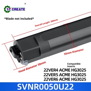 <strong>ACME</strong> Internal Thread Boring Bar SVNR0020R22 CNC External Turning <strong>Tool</strong> Holder Right Hand Holder Machine <strong>Parts</strong> - Product Image 6