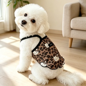 Abbigliamento per Animali Domestici: Gilet Rinfrescante per Cani in Poliestere con Stampa Cartoon, Traspirante ed Ecologico per Teddy e Bichon in Estate - Product Image 2