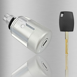 กระบอกกุญแจสตาร์ท Ft141d2 สำหรับฟอร์ด โฟกัส ทรานซิท Mk8 ทัวร์นีโอ สีเทาอ่อน 1 กุญแจ แบบทรงกระบอก - Product Image 1