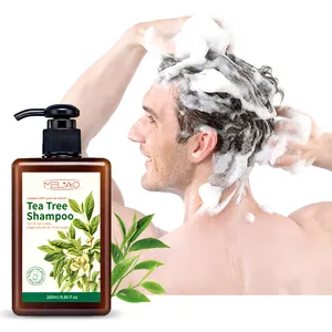 Oil Control Cleansing Hair Shampoo Körper wäsche Dusch gel Teebaum Shampoo und Body Wash Set Akne behandlung