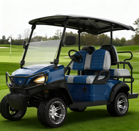 Voiturette de golf électrique 4 places certifiée CE avec moteur 4kw Nouvelle tendance Voiture de tourisme 4 roues