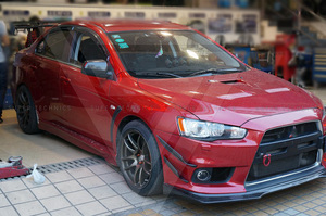 ลิปคาร์บอนไฟเบอร์สำหรับ <span class=keywords><strong>Mitsubishi</strong></span> Lancer Evolution 2008-2015อัปเกรดสไตล์ <span class=keywords><strong>Ralliart</strong></span> - Product Image 2
