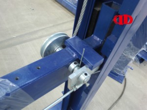 Pont élévateur hydraulique robuste à 4 poteaux 3T (6000 lb) à double vérin, structure en acier, certifié CE, pour <span class=keywords><strong>garage</strong></span> - Product Image 4