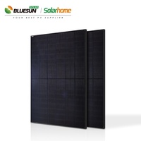 Alibaba Panneaux solaires PV Module 400w 415w avec un bon prix pour les panneaux solaires Full Black Beautiful Panels