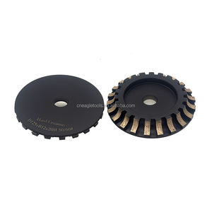 איכות פרימיום 5 אינץ 'מנתב sintered הנתב sintered פרופיל גלגל יהלום יד עבור אבן/קרמיקה/פורצלן - Product Image 4