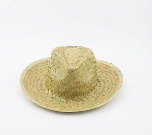 หมวกฟางสีขาวผลิตจากเวียดนามสำหรับผู้ใหญ่ขนาดใหญ่ - Product Image 3
