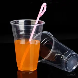550Ml Pp Bubble Thee Plastic Cups Top Diameter 95Mm Warm En Koud Drinken Sap Cup