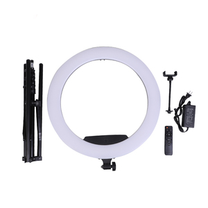 Anneau lumineux CPYP <span class=keywords><strong>KY</strong></span>-BK512 de 22 pouces avec trépied et support pour téléphone portable pour diffusion en direct - Product Image 3
