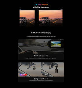 Original DDPAI N2 DUAL Dash Cam 24/7 Parking Monitoring <b>Night</b> <b>Vision</b> 2.0 Car <b>Camera</b> Recorder - Product Image 5