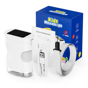 Microscope portable <span class=keywords><strong>Inskam</strong></span> 382 pour enfants, destiné aux étudiants en sciences, avec caméra USB haute définition et éclairage LED - Product Image 3