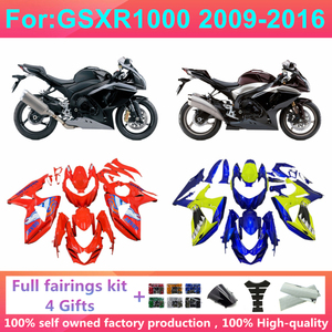 Kits de Carenado para Motocicleta GSXR1000 GSX1000R 2009 2010 2011 2012 2013 <span class=keywords><strong>2014</strong></span> 2015 2016 <span class=keywords><strong>GSXR</strong></span> <span class=keywords><strong>1000</strong></span> K9, Kit Completo de Carrocería - Product Image 2