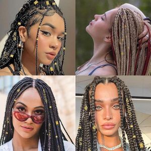 Gold Hair Jewelry <b>Braid</b> Tuefuzy Pcs Hair Dreadlock <b>Accessory</b> Metal Gold <b>Braids</b> Rings Cuffs Clips For Dreadlock <b>Accessory</b> Jewelry - Product Image 4