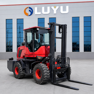 LUYU Epa Ea All Rough TerrainsStandards Compliant 3.5t Articulated Off Road Forklift 4wd Diesel Hydraulic Small Turning Radius - Product Image 6