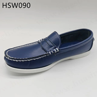 HY, Chaussures bateau Penny style masque, couleur miel, semelle en caoutchouc durable, disponibles en larges tailles, populaires sur le marché jamaïcain HSW031