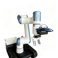 Châssis de chenilles UGV intelligent pour la récolte agricole, avec pince composite multimode, pour robot de cueillette de fruits et pièces de machines de construction
