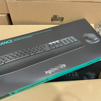 Clavier et souris sans fil pour jeux Logitec-h Multi-Device Multi-Tasking MK850, combo pour ordinateur portable tout-en-un