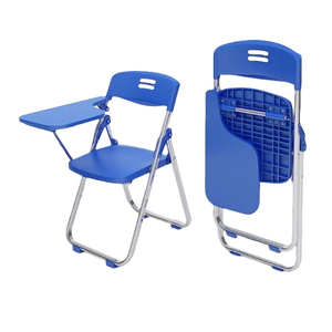 Silla de Oficina Plegable de Plástico para Capacitación y Conferencias con Tablero de Escritura para Estudiantes de Escuela y Salas de Reuniones - Product Image 3