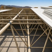 Salle d'entraînement en structure acier pour arène intérieure, bâtiment sportif préfabriqué personnalisé avec structure galvanisée