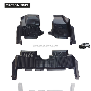 Alfombrilla de TPE para Auto con Material Perfecto y Superficie Resistente al Desgaste para <span class=keywords><strong>Hyundai</strong></span> <span class=keywords><strong>Tucson</strong></span> 2009, Antideslizante y Fácil de Limpiar - Product Image 1