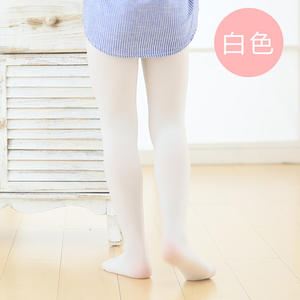 स्टॉक अपारदर्शी बाल बैले टाइट्स बहु कैंडी रंग बच्चे लड़कियों को बुना हुआ पेंटीहोज ठोस नृत्य मोजे बच्चों को - Product Image 4