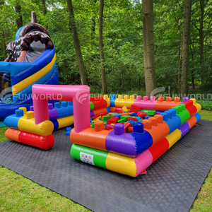 Enclos de jeu gonflable durable pour tout-petits, clôture géante pour briques de jeu, aire de jeux pour intérieur et extérieur - Product Image 5