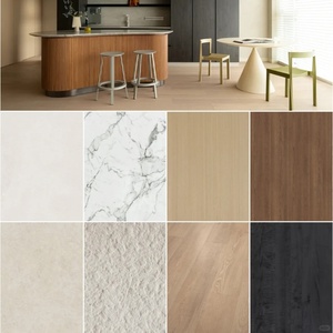 Plaque de placage en bois de bambou au charbon de bois / Panneau et planche murale en fibre de cristal de carbone, taille et texture personnalisables - Product Image 6