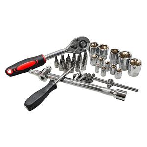 Juego de Herramientas Manuales de Acero al Carbono de 82 Piezas, Juego de Llaves de Trinquete Métricas, Reparaciones Mecánicas Automotrices, Juego de Herramientas Duraderas - Product Image 5