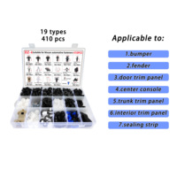Clips de fixation polyvalents pour voitures japonaises : pare-chocs de porte, garde-boue, aile, tableau de bord, calandre, siège, cache de radiateur