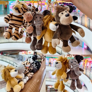 Prodotto di Tendenza: Giocattoli di Peluche all'Ingrosso, Simpatici Leoni, Orsi e Lupi, Diverse Figure da 14cm, Portachiavi in Peluche - Product Image 5