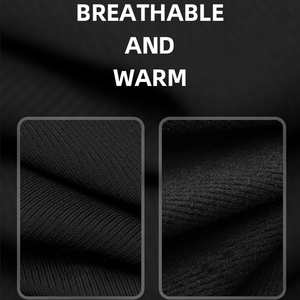 T-shirt de sport personnalisé à manches longues, demi-zip, col chinois, pour hommes, à séchage rapide, pour l'entraînement sportif - Product Image 6