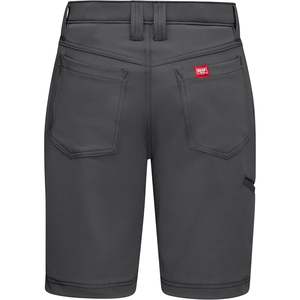 Short de travail rafraîchissant taille haute personnalisé pour femmes Bermudas de sport à motif brodé en spandex avec cordon de serrage pour la salle de sport - Product Image 2