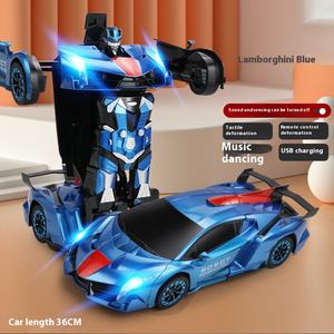 Voiture télécommandée transformable à 6 canaux pour enfants, jouet robot de guerre à détection gestuelle, cadeau - Product Image 2