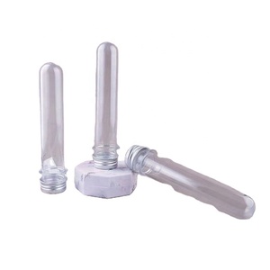 High Quality USB Data Cables Storage Container Food Grade clear <b>Plastic</b> Candy Jars PET Test <b>Tubes</b> With Silver Aluminum Lid - Product Image 3