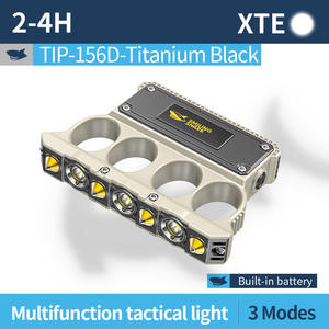 Lampe de travail LED magnétique en alliage d'aluminium rechargeable par USB, étanche, portable pour le camping en plein air, brise-vitre d'urgence pour la randonnée - Product Image 6