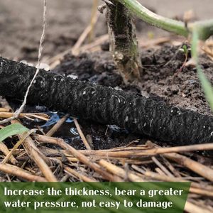 Factory Direct Sale Oxidation Resistance Round <strong>Soaker</strong> <strong>Hose</strong> 50FT 75FT 100FT Recycled Rubber Drip Irrigation Tape - Product Image 5