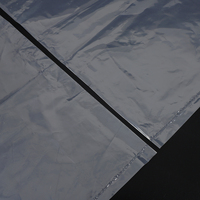Sac sous vide plat transparent Shibairun en PE, grand format, thermoscellable, étanche à l'eau et à l'humidité, pour le rangement domestique et des matelas