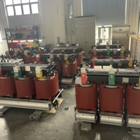Transformateur sec triphasé à haute isolation et ignifuge pour usage intérieur, transformateur de puissance à économie d'énergie pour bâtiments industriels