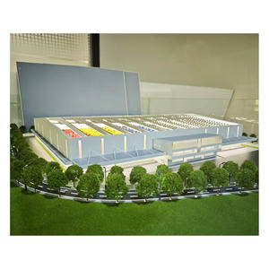 Modèle <span class=keywords><strong>de</strong></span> <span class=keywords><strong>centre</strong></span> logistique à chaîne du froid personnalisé - Prototype architectural d'entrepôt frigorifique <span class=keywords><strong>de</strong></span> haute précision - Product Image 2