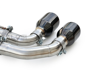 <span class=keywords><strong>Escape</strong></span> Trasero de Acero Inoxidable Compatible con Porsche Cayenne E3 3.0T 2018-2025 - Product Image 1