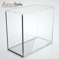 Présentoir Sunyu Boîte magnétique transparente en acrylique pour centres commerciaux en gros Boîte d'appoint pour jeux en acrylique ETB