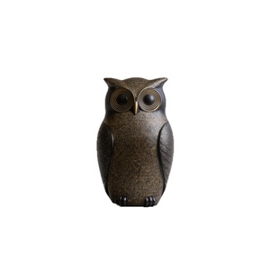 Ornamenti Retro a Forma di <span class=keywords><strong>Gufo</strong></span>, Decorazioni per Casa, Studio e Soggiorno, Stile Elegante, Tema Animale - Product Image 5