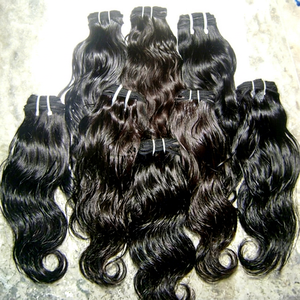 Extensiones de Cabello Remy Indio Más Vendidas para Uso en Templos, 100g, Doble Trama a Máquina, Aptas para Todos los Colores - Product Image 1