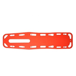 Planche de transport médical en PEHD avec ceintures de sécurité – Brancard flottant pliable compatible radiographie pour transfert d'urgence en ambulance - Product Image 2