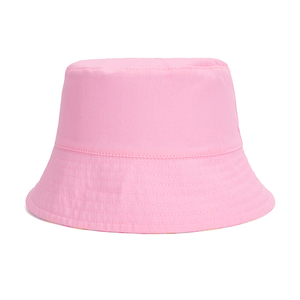 Verano protección solar personalizado doble cara niños algodón cubo sombrero pescador sol sombrero al aire libre playa Unisex - Product Image 6