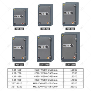 Thép nhà văn phòng an ninh tiền gửi an toàn hộp chống cháy và chống cháy cho đồ trang sức tiền có giá trị lưu trữ - Product Image 5