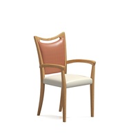 Table et chaises de salle à manger en bois massif, style minimaliste moderne, pour les soins aux personnes âgées dans les maisons de retraite, les appartements et les restaurants