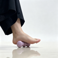 Ensemble complet de 3 outils de massage manuels, rouleau de massage pour les doigts, masseur du cuir chevelu, rouleau d'acupression pour les pieds pour la relaxation