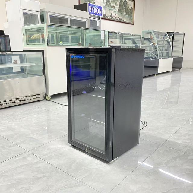 Small Refrigerator Oem Odm Glass Door Counter Top Commercial Display Mini Fridge Cooler