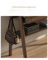 Escritorio Moderno Ergonómico de Altura Ajustable para Oficina en Casa, Estación de Trabajo para Portátil con Estructura de Acero Resistente y Superficie de Madera